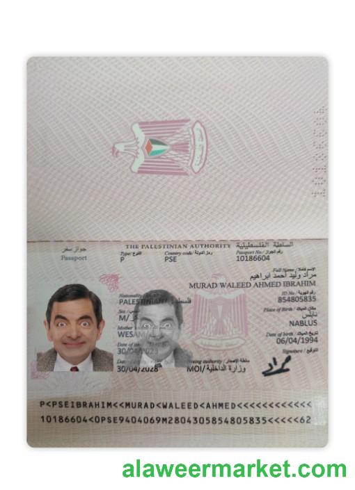 Palestine passport 2023-present